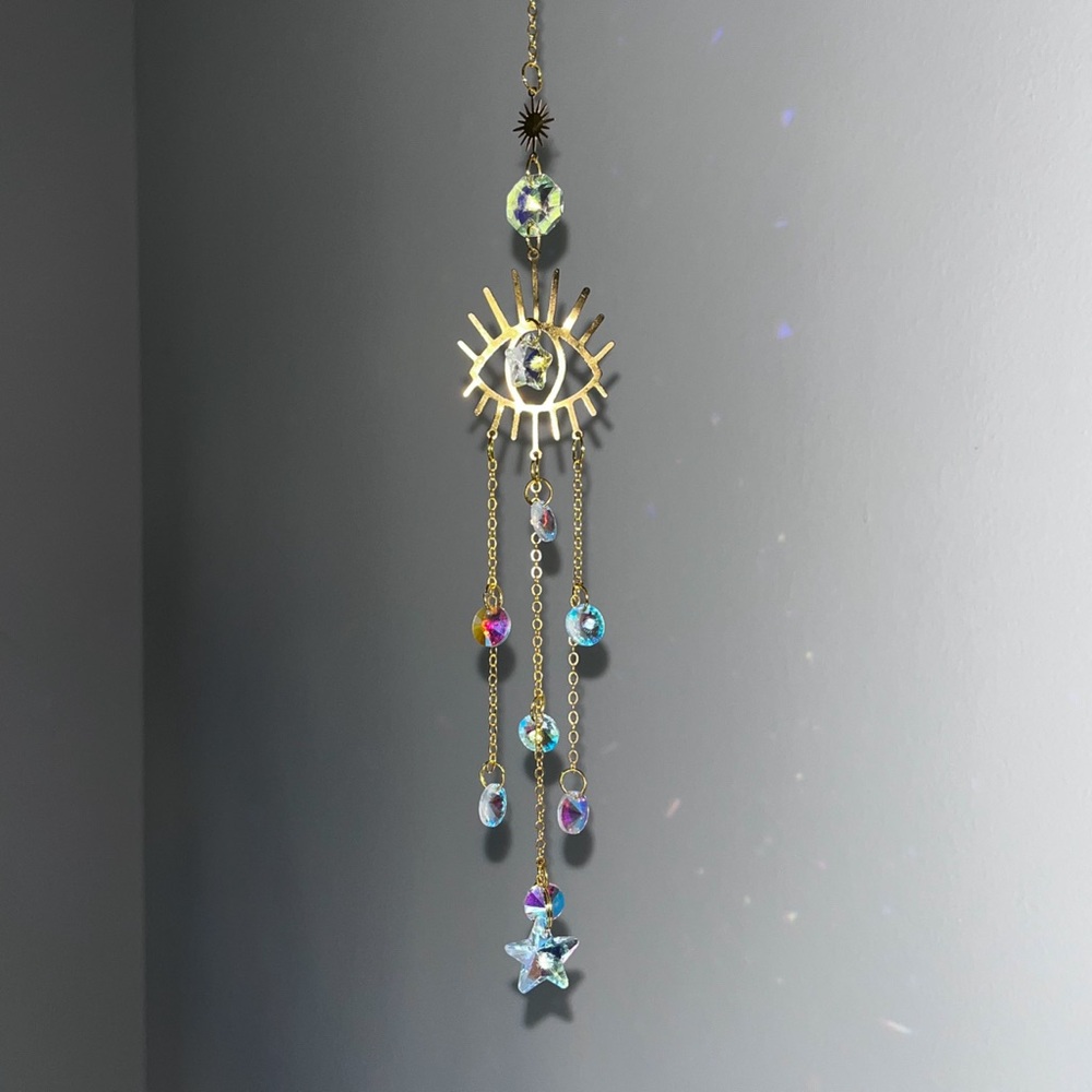 Starry Eyes Crystal Handmade Sun Catcher